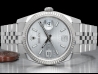 Rolex Datejust Jubilee Crownclasp Silver Wave Factory Diamonds Dial  Watch  116234 